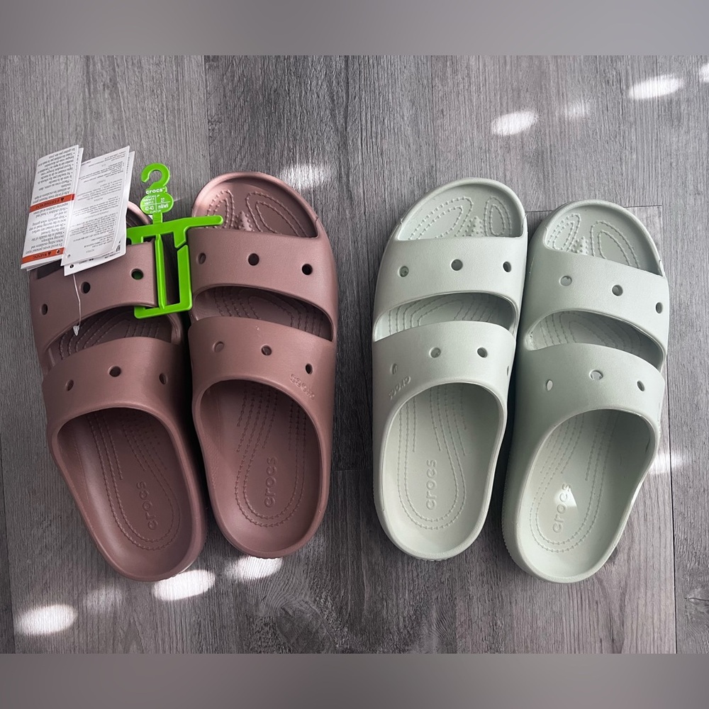 2 Pairs of Croc Sandals